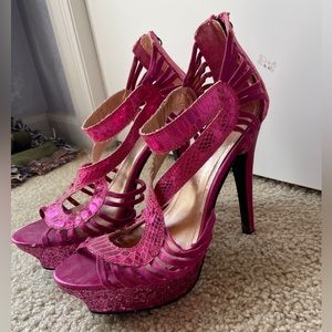 Charlotte Russe Strappy High Heels